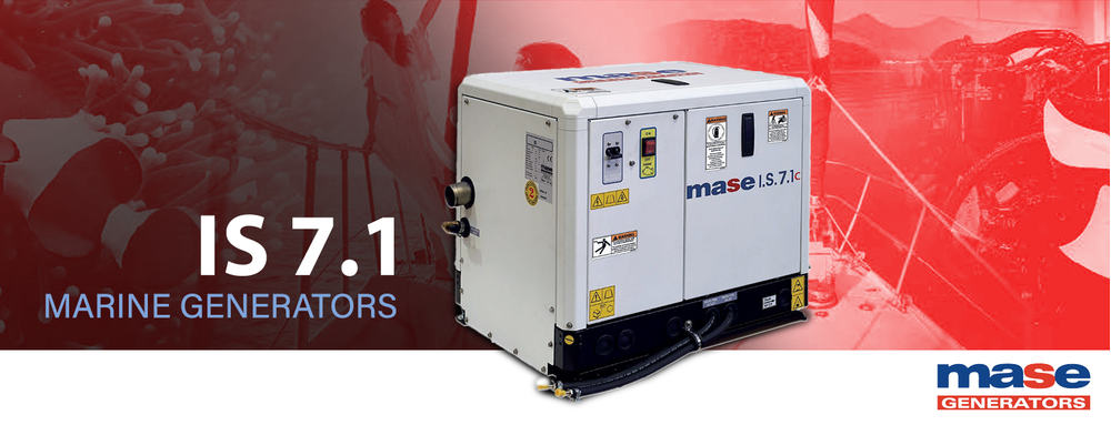 MASE GENERATORS - INTERCOOLER IS 7.1 - 7.1 KW - 60Hz - 3600 RPM IS-7-1 - MAIN